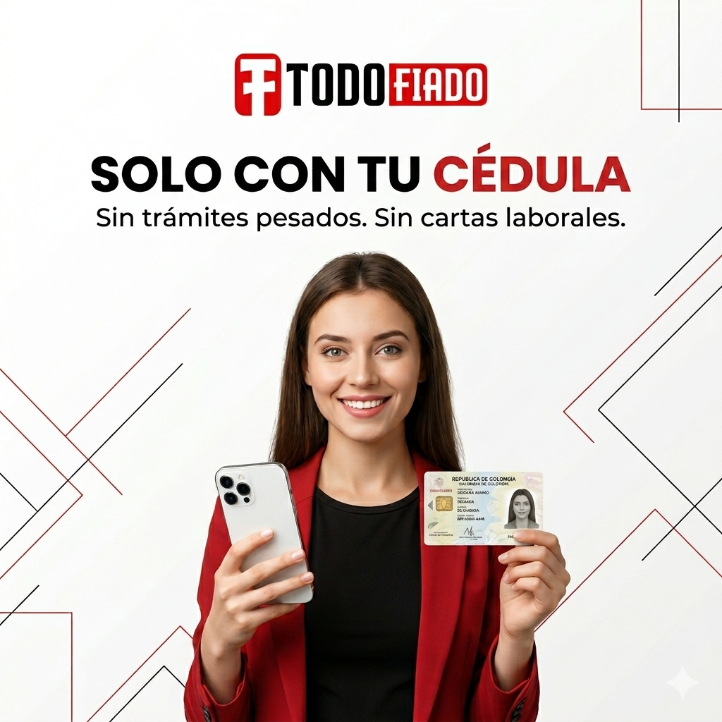 Girl holding a phone and ID card